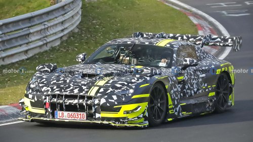Neuer Mercedes‑AMG GT Black Series zeigt sich als Erlkönig im Detail