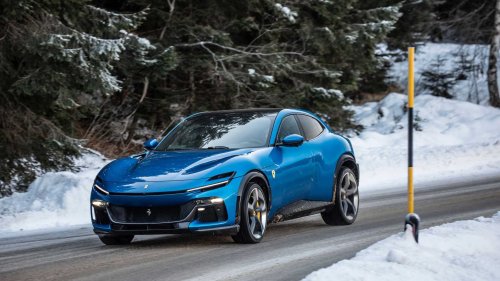 Ferrari Is Cooking Up A Hotter V12 SUV With A Meaner Purosangue