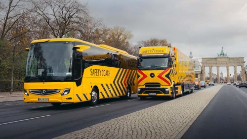 Mercedes, Mercedes Safety Truck: eActros 600 setzt neue Maßstäbe