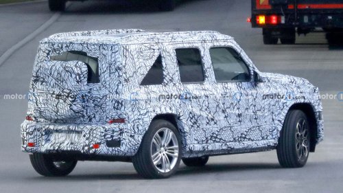 Mercedes, Sensation: Baby G von Mercedes erstmals als Erlkönig erwischt