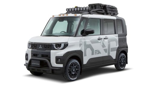 Mitsubishi, Mitsubishi Pajero, Mitsubishi zeigt Kei-Car im Look des ersten Pajero von 1982