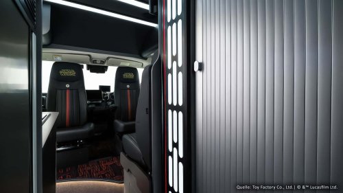 Offizieller Star-Wars-Camper: Darth Vaders Todesstern auf Rädern