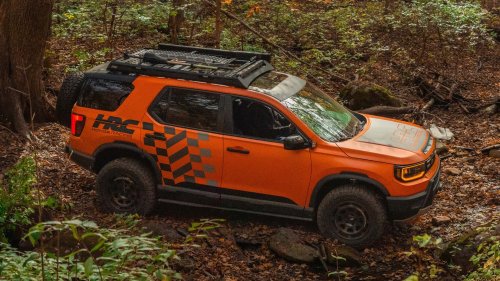 Honda, This Upgraded Honda Passport Concept Actually Looks Pretty Tough