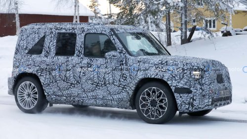 Mercedes, Kleiner Mercedes G zeigt sich erneut als Erlkönig