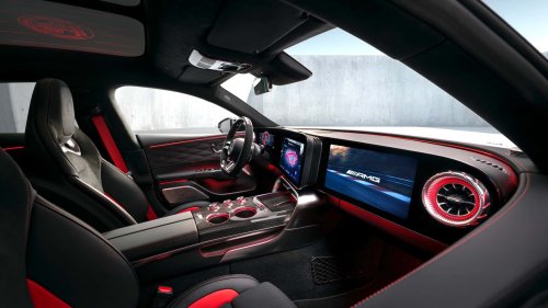 Mercedes-AMG GT, Mercedes-AMG GT Viertürer: Erste Bilder vom Cockpit