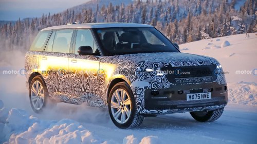 Range Rover mit dezentem Facelift für 2027 erwischt