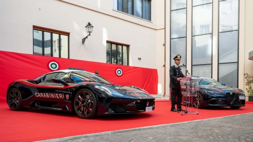 Maserati, El Maserati MCPURA se transforma en un coche patrulla alucinante