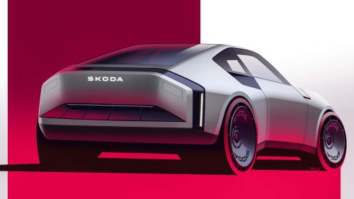 Skoda Brings Back a Rear-Wheel-Drive Coupe But Only In Fantasy Land