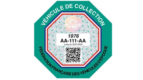 Les voitures de collection ont désormais leur vignette