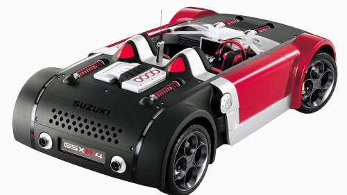 Vergessene Studien: Suzuki GSX-R4 Concept (2001) Roadster