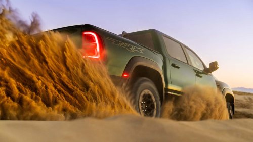 Voici le nouveau Ram 1500 SRT TRX de 777 chevaux. Le "Rex" est de retour !