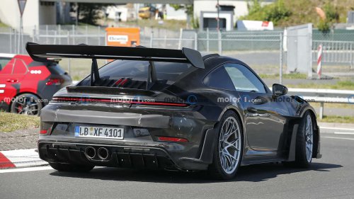 Porsche 911 GT3 RS (2026) als Erlkönig erwischt (Update)