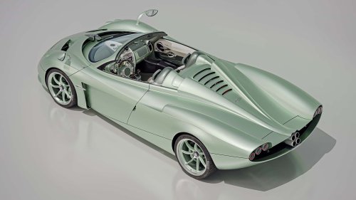 Pagani Huayra Codalunga Kehilangan Atap dan Bertransmisi Manual