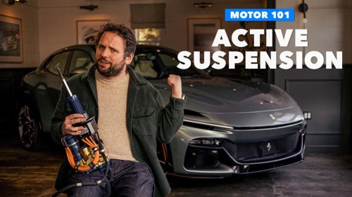 Ini Cara Kerja Suspensi Ajaib Ferrari Purosangue