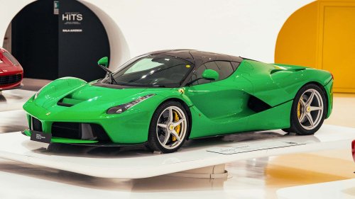 Ferrari, El único Ferrari verde, que perteneció a Jamiroquai, vuelve a estar a la venta