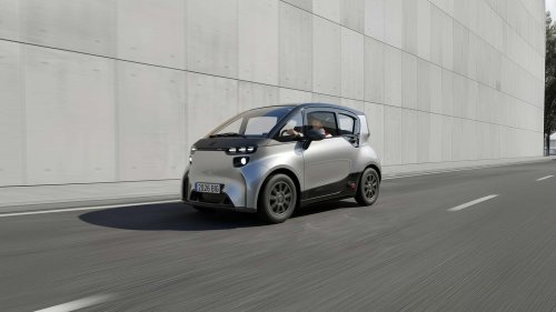 À quoi ressemble la microcar électrique à l'autonomie et à la consommation record ?