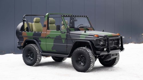 This Restomod G-Wagen Boasts V8 Power And A Huge Starting Price