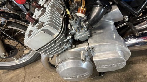 Ini Dia Motor Kawasaki 7 Silinder Dua-Tak