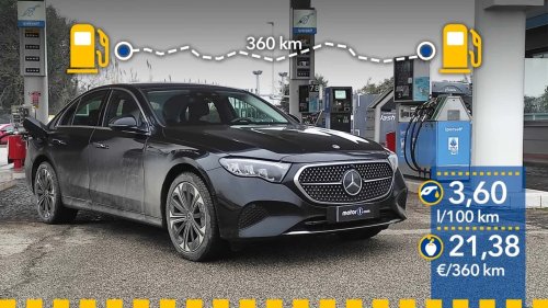 Mercedes-Benz, Mercedes-Benz E 300 e 2026, prueba de consumo real