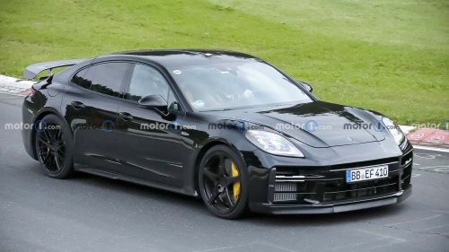 Porsche Panamera Turbo GT erstmals als Erlkönig erwischt