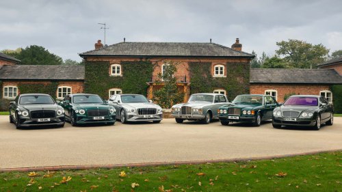 Bentley celebra tres aniversarios con tres Flying Spur únicos
