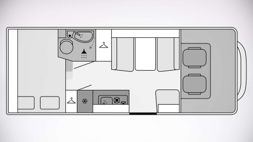 Sechs Betten auf 6,99 Metern: Corigon Alkoven Pure (2026)