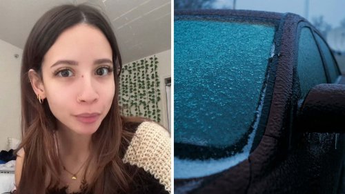 'Coming From Someone That Came From New Hampshire' Texas Woman Gets Iced In. Should She Pour Hot Water On Her Windshield?