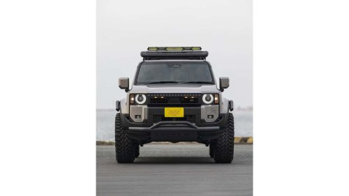 Toyota, Toyota Land Cruiser, Toyota Land Cruiser Kustom Ini Pakai Ban 37 Inci