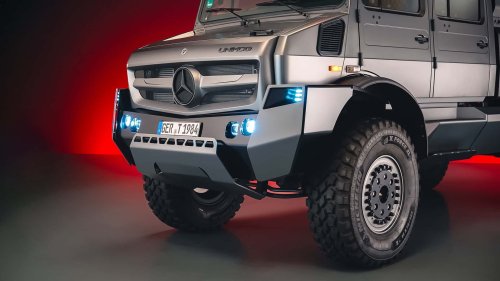Mercedes, Mercedes verpasst dem Unimog einen Luxus-Maßanzug