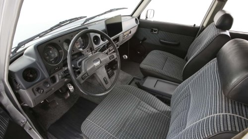 Toyota, Toyota Land Cruiser, This Classic Toyota Land Cruiser Packs a Modern V-6 and a Manual