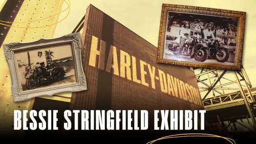 Behind The Scene Pameran Bessie Stringfield Baru Harley-Davidson