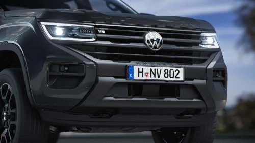 VW Amarok Dark Label: Ein Pick-up sieht schwarz