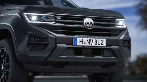VW Amarok Dark Label: Ein Pick-up sieht schwarz