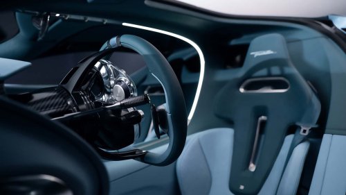 La Bugatti Tourbillon sublime l'instrumentation analogique