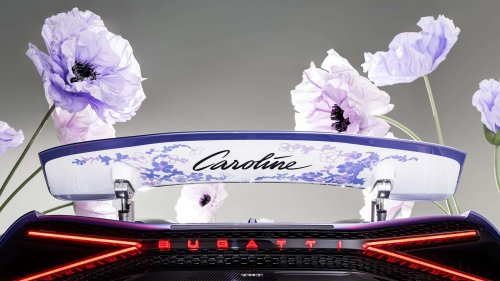 Bugatti, Bugatti W16 Mistral "Caroline" : l’art rencontre l’hypercar