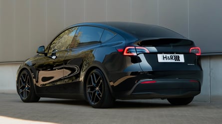 Tesla, Elektro-Power neu definiert: Tesla Model Y mit H&R-Gewindefedern