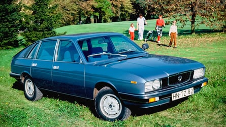 Lancia, 50 Jahre Lancia Gamma (1976-1984): Rückkehr in die Oberklasse