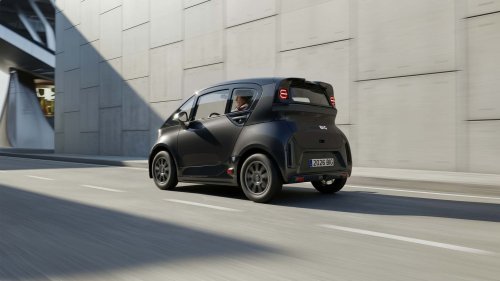 À quoi ressemble la microcar électrique à l'autonomie et à la consommation record ?