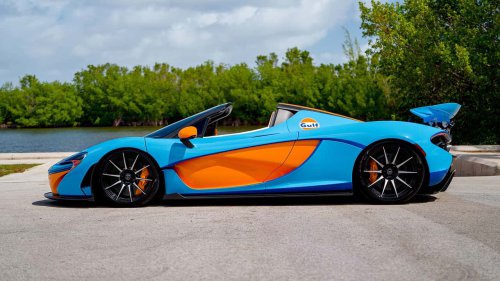 916 ch à ciel ouvert : l’une des cinq McLaren P1 Spider aux enchères