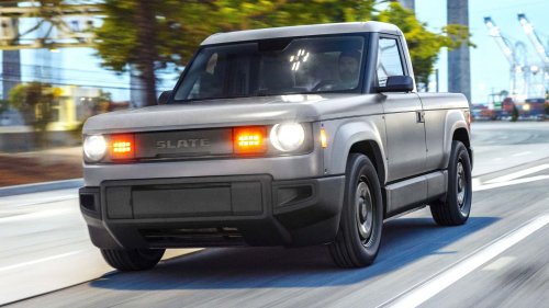Le pick-up électrique de Jeff Bezos vu en direct