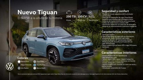 Lanzamiento: Volkswagen Tiguan (2025)