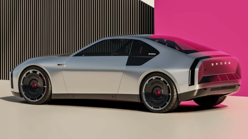Skoda muestra un coupé de propulsión trasera... en formato digital