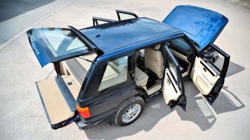 Range Rover, Rover, Exklusiver Range Rover mit Arden-AR3-Umbau und B4-Panzerung