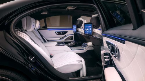 El lujoso interior del Mercedes-Benz Clase S 2026