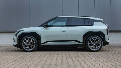 Progressiv: Der Kia EV3 mit H&R-Tieferlegungsfedern