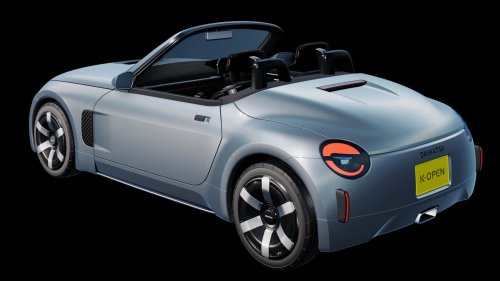 Daihatsu, La Daihatsu K-Open suggère une voiture de sport RWD abordable