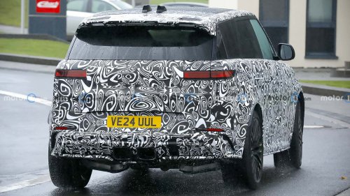 Range Rover Sport SV (2027): Facelift mit neuem Heck erwischt