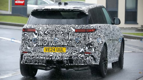 Range Rover, Range Rover Sport, Range Rover SV, Rover, Range Rover Sport SV (2027): Facelift mit neuem Heck erwischt