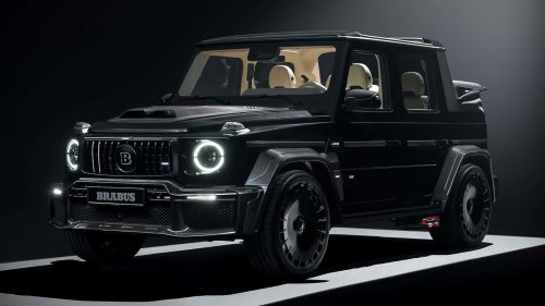 Brabus macht die G-Klasse zum Cabrio mit Portalachsen