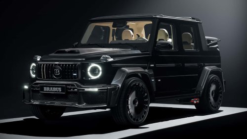 Brabus, Brabus macht die G-Klasse zum Cabrio mit Portalachsen